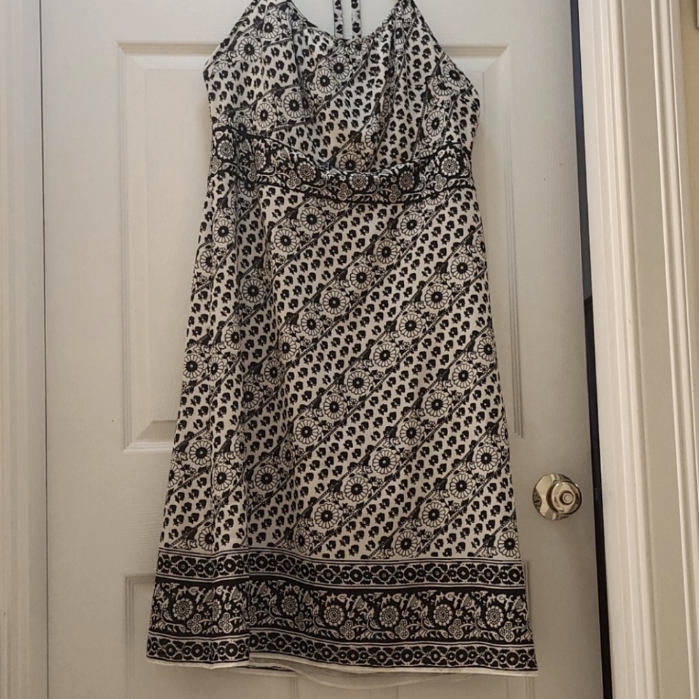 Ann Taylor LOFT halter dress